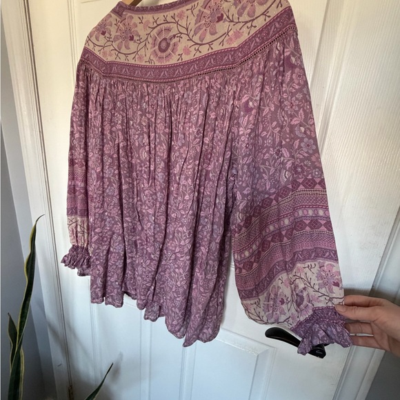 Spell ✨ Dahlia Mulberry Blouse - Size S - Picture 6 of 12